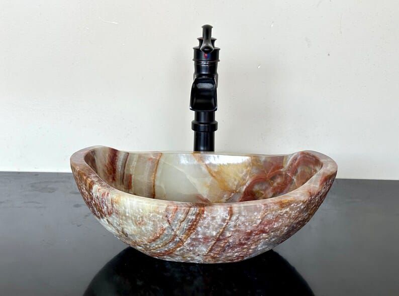 Onyx Multicolor Vessel Sink