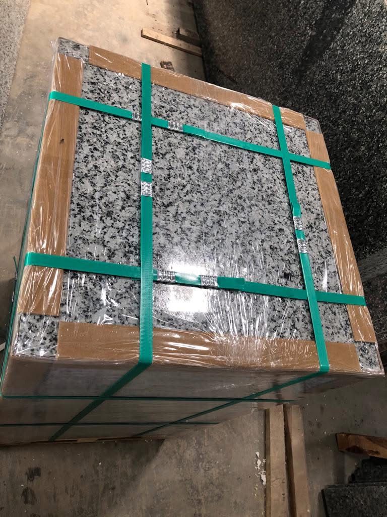Packed Grey Granite Tiles